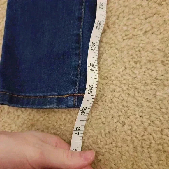 Vintage Viole Deniem Blue Jeans Womens Straight Leg Size 10P 31X26 #C57 - Picture 6 of 6